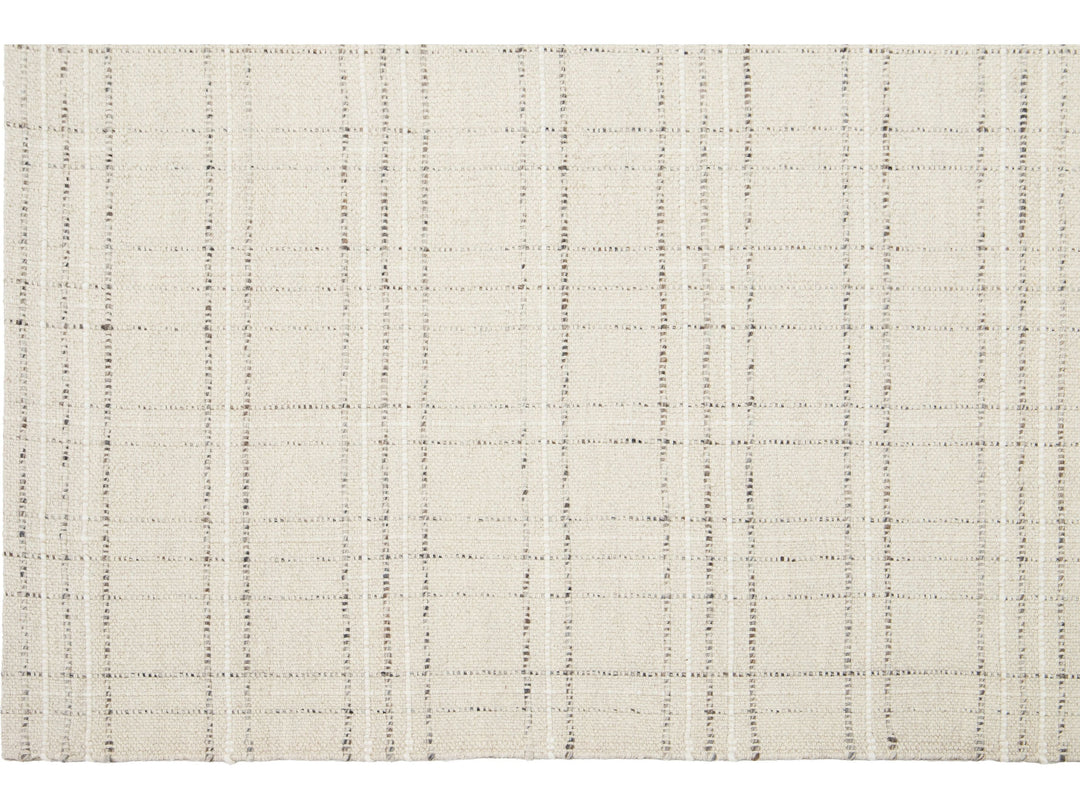 Modern Nantucket Collection Wool Rug 5 X 8