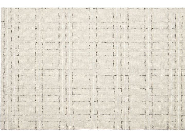 Modern Nantucket Collection Wool Rug 5 X 8