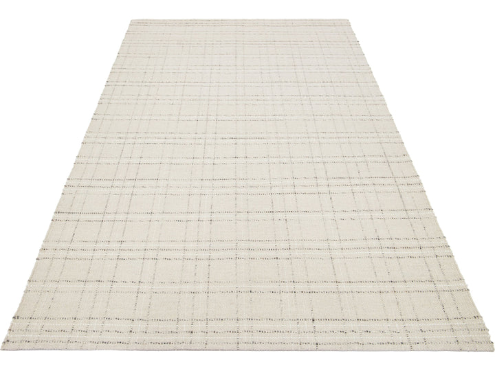 Modern Nantucket Collection Wool Rug 5 X 8