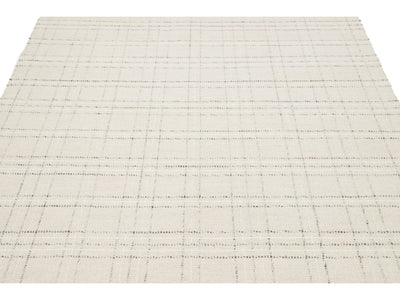 Modern Nantucket Collection Wool Rug 5 X 8