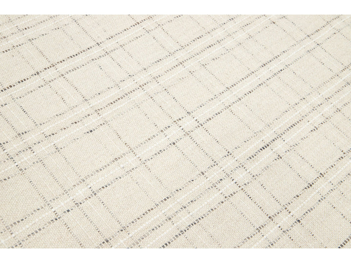 Modern Nantucket Collection Wool Rug 5 X 8