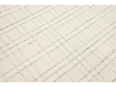 Modern Nantucket Collection Wool Rug 5 X 8