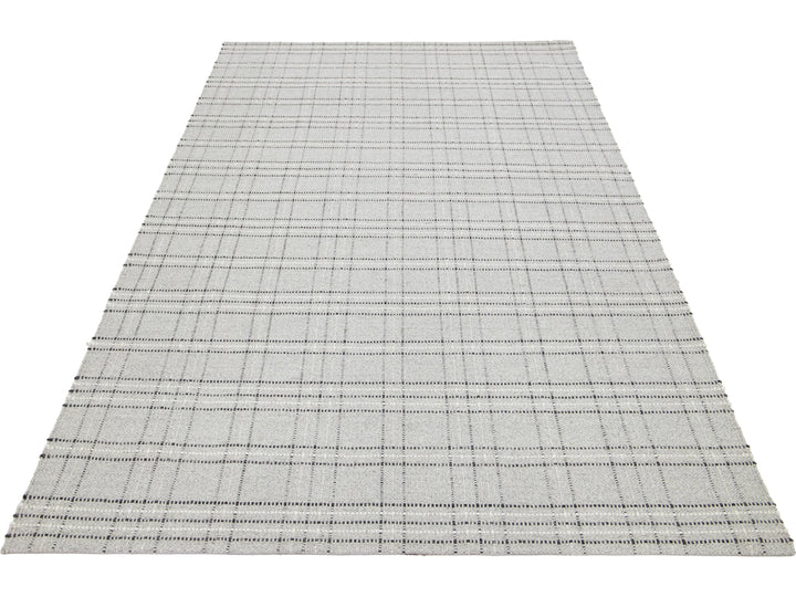 Modern Kilim Flatweave Wool Rug 5 X 8