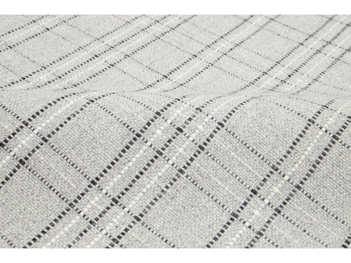Modern Kilim Flatweave Wool Rug 5 X 8