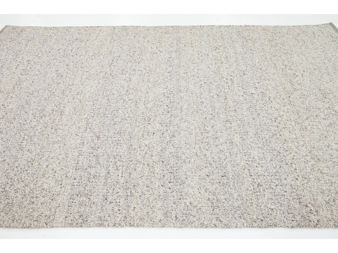 Modern Felted Wool Rug 5 X 8