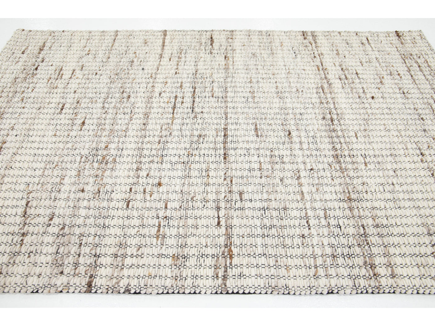 Modern Felted Wool Rug 5 X 8