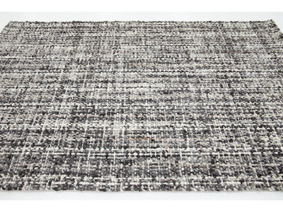 Modern Felted Wool Rug 5 X 8