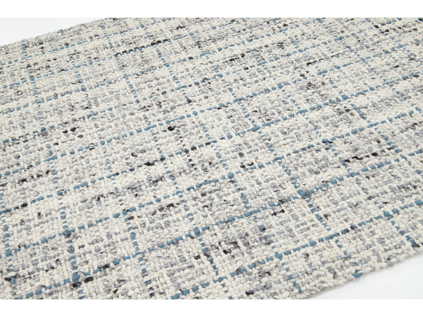 Modern Felted Wool Rug 5 X 8