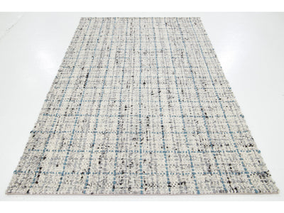 Modern Westport Collection Wool Rug 5 X 8