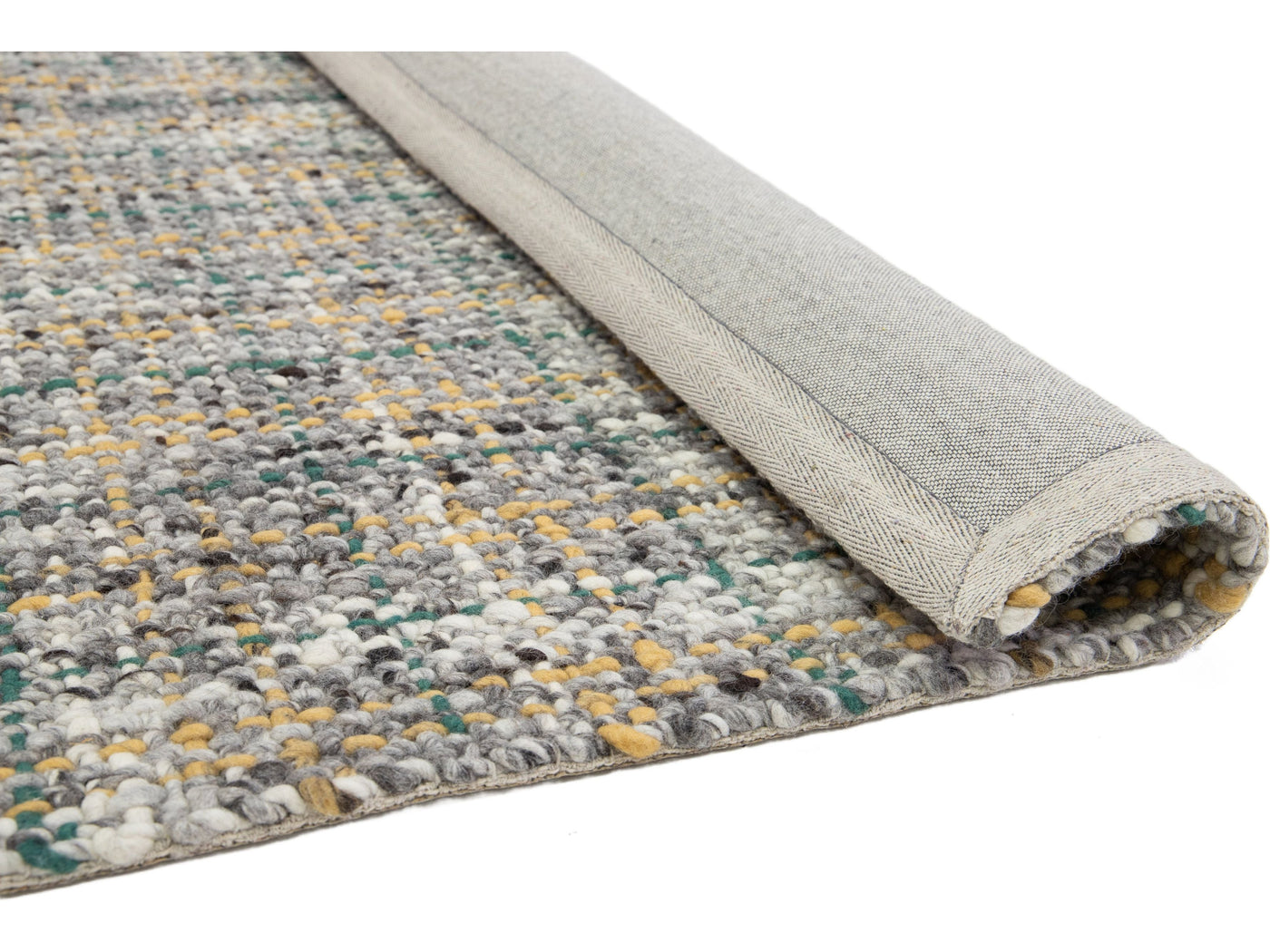 Modern Textured Wool Rug 5 X 8