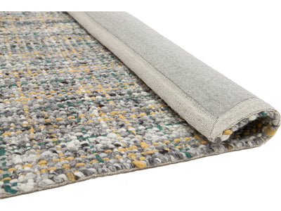 Modern Textured Wool Rug 5 X 8