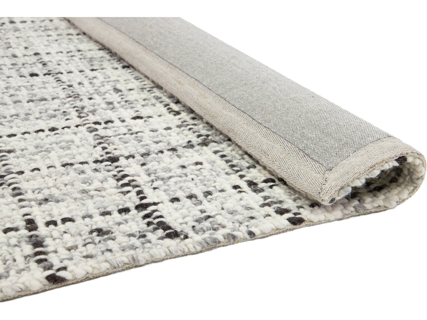 Modern Textured Wool Rug 5 X 8