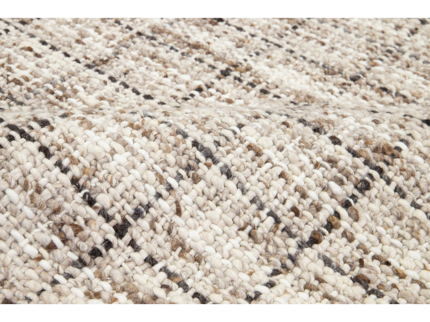 Modern Textured Wool Rug 5 X 8