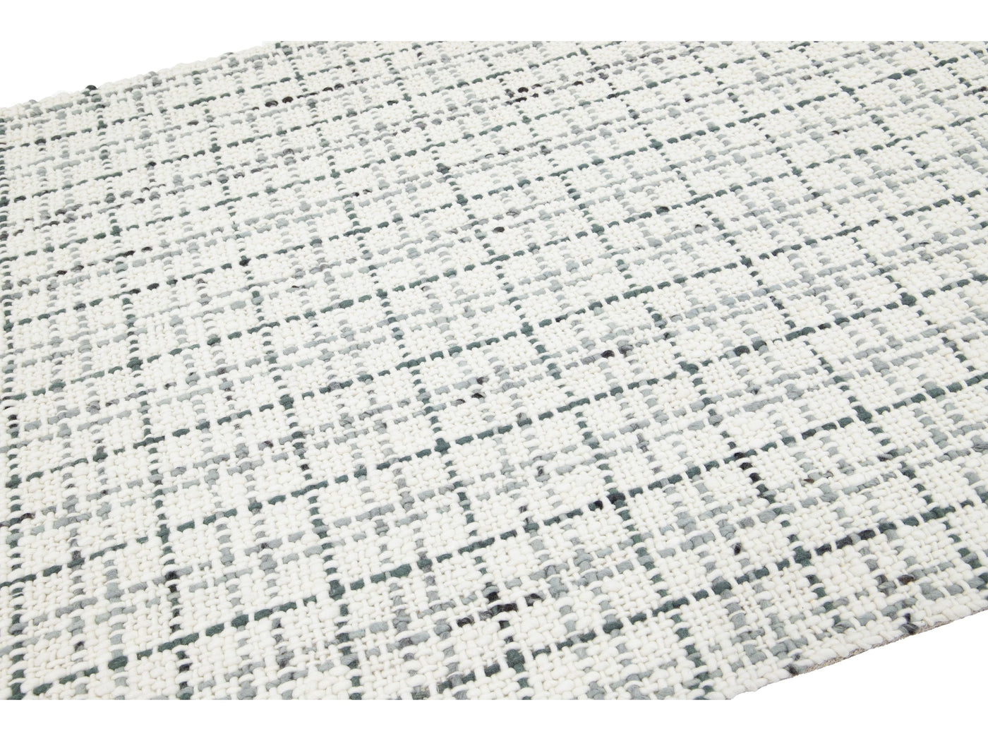 Modern Textured Wool Rug 5 X 8