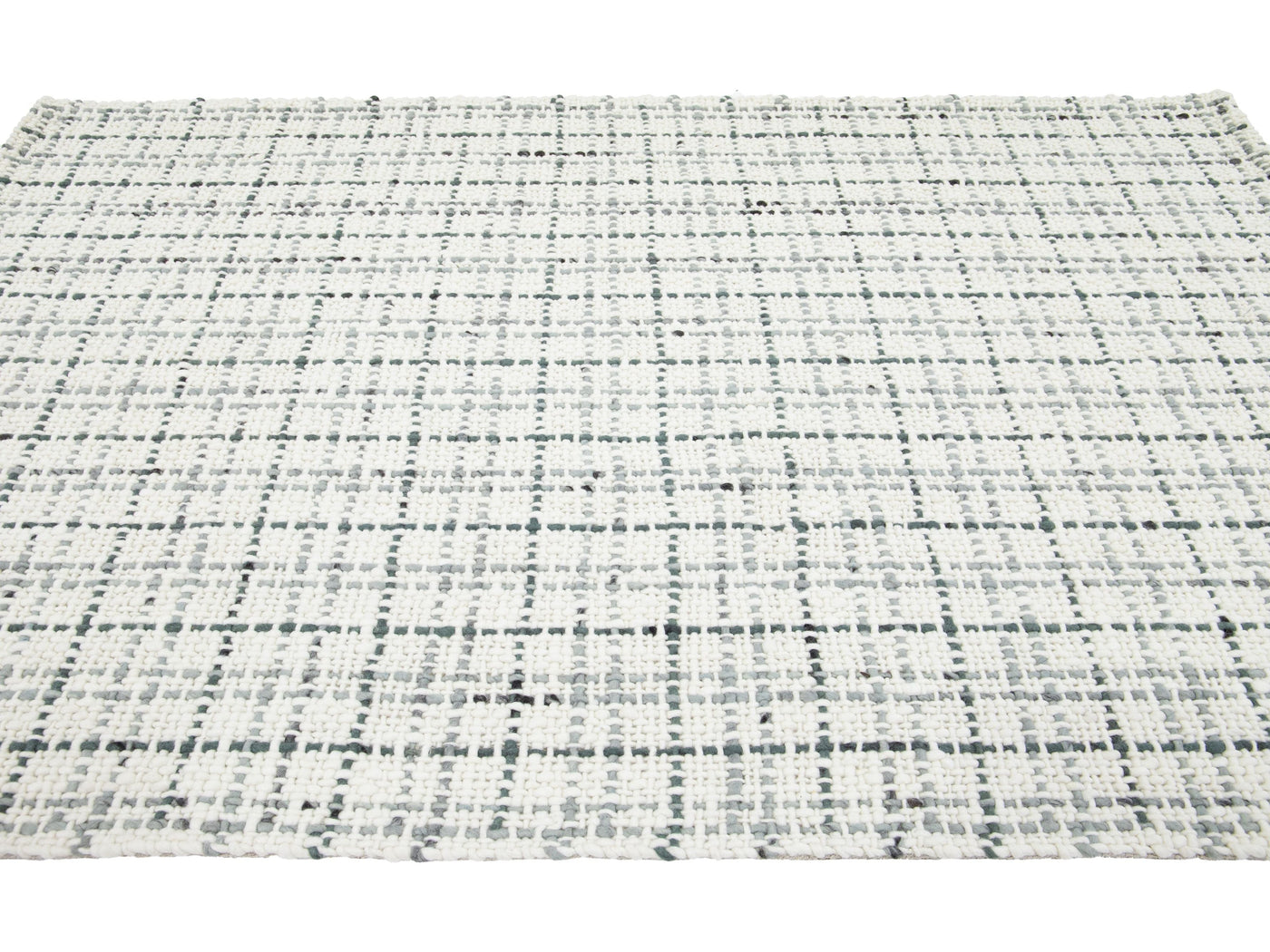 Modern Textured Wool Rug 5 X 8