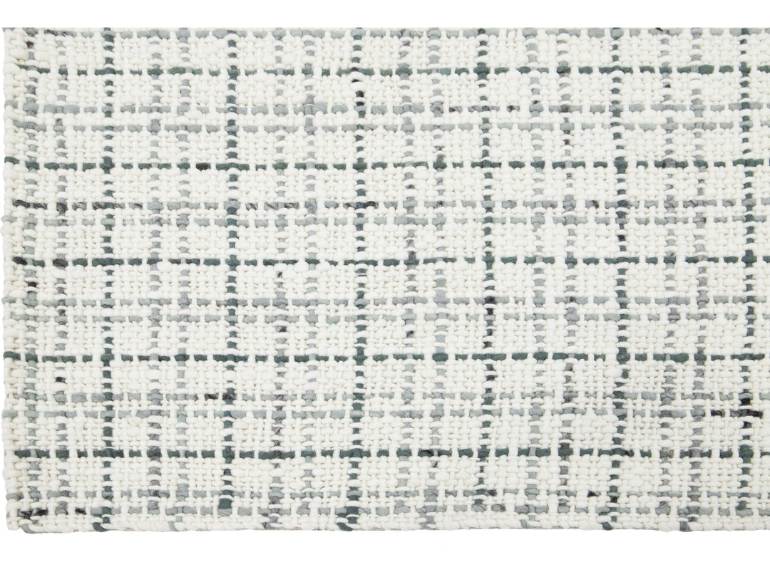 Modern Textured Wool Rug 5 X 8