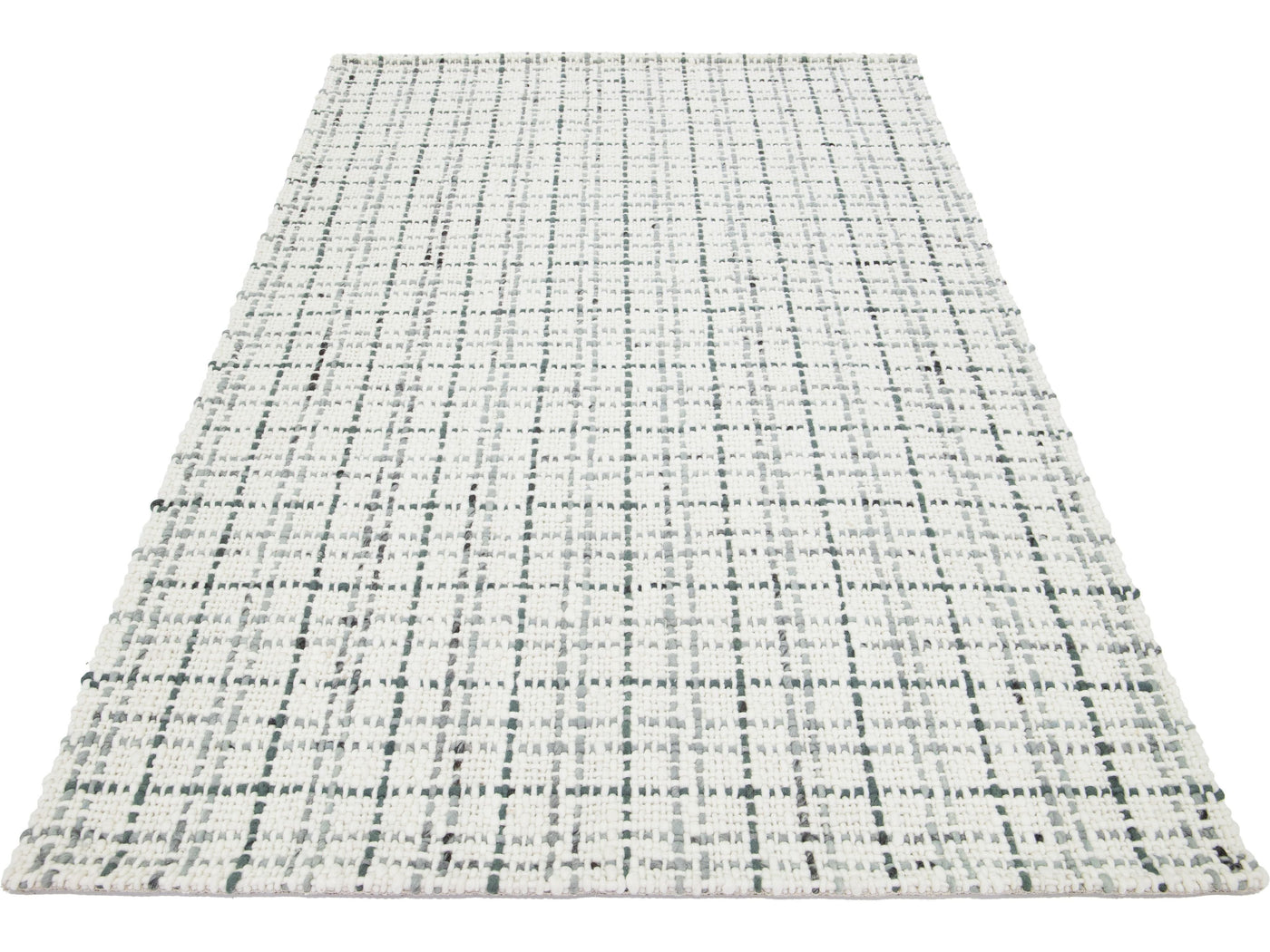 Modern Textured Wool Rug 5 X 8