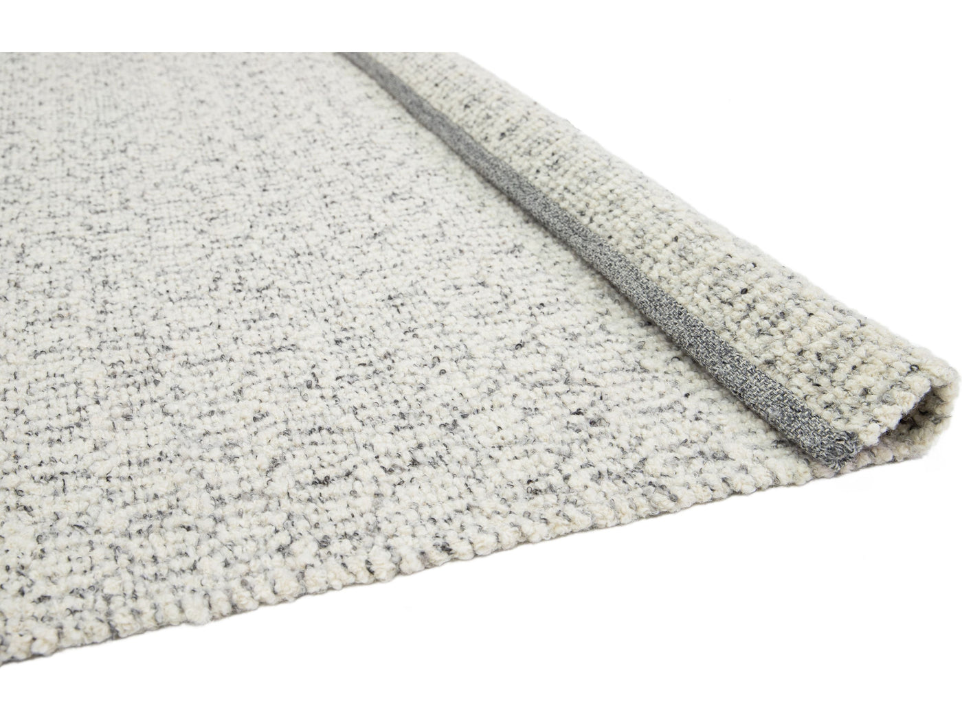 Modern Textured Wool Rug 5 X 8