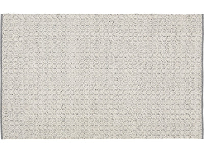 Modern Textured Wool Rug 5 X 8