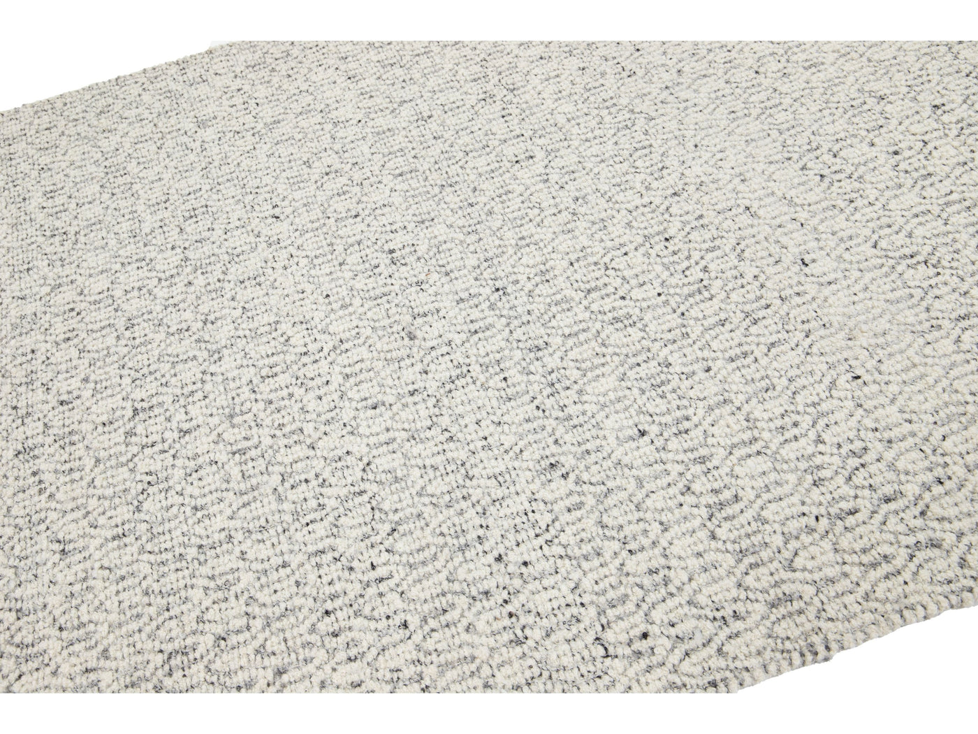 Modern Textured Wool Rug 5 X 8