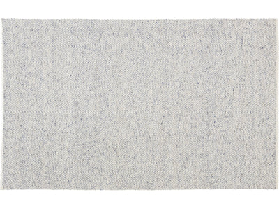 Modern Textured Wool Rug 5 X 8