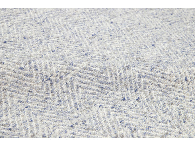 Modern Textured Wool Rug 5 X 8