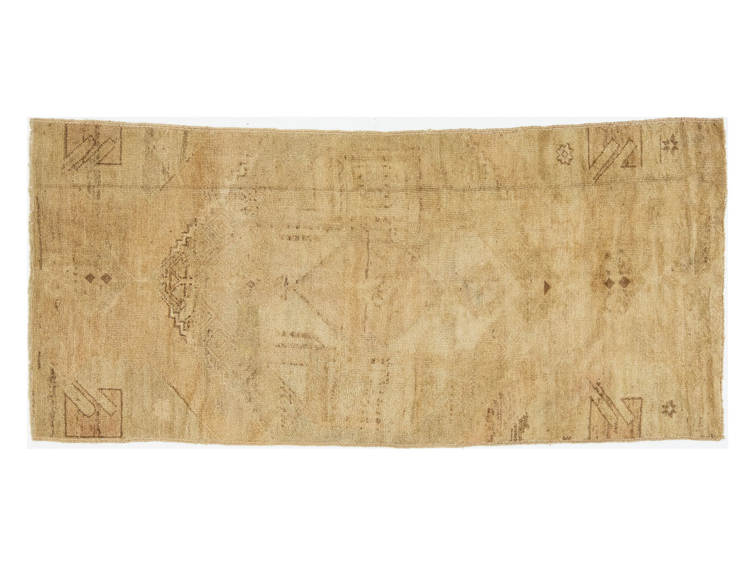 Vintage Turkish Anatolian Wool Rug 3 X 6