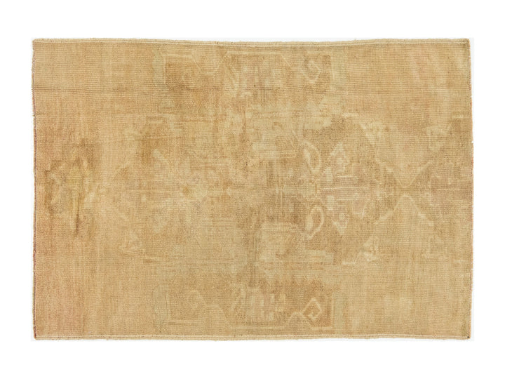 Vintage Turkish Anatolian Wool Rug 3 X 5