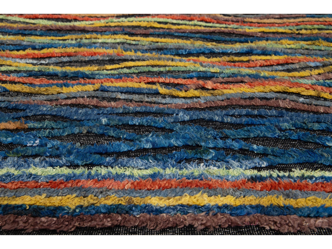 Modern Moroccan Wool Rug 10 X 14