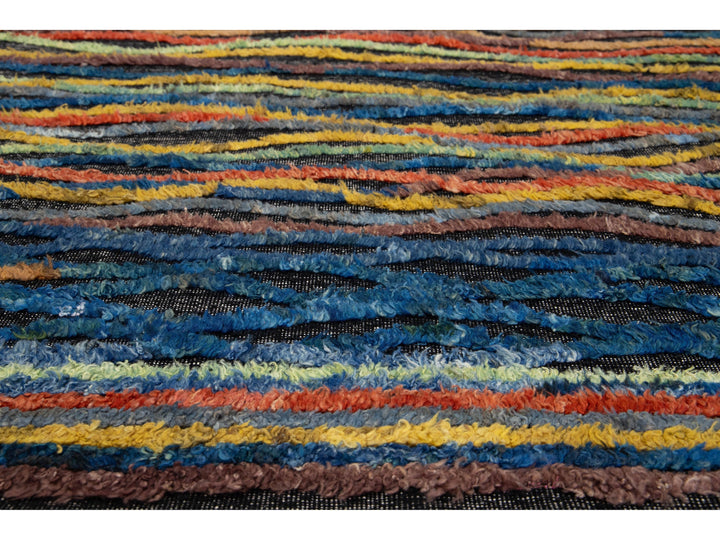 Modern Moroccan Wool Rug 10 X 14