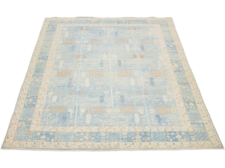 Modern Khotan Wool Rug 10 X 13