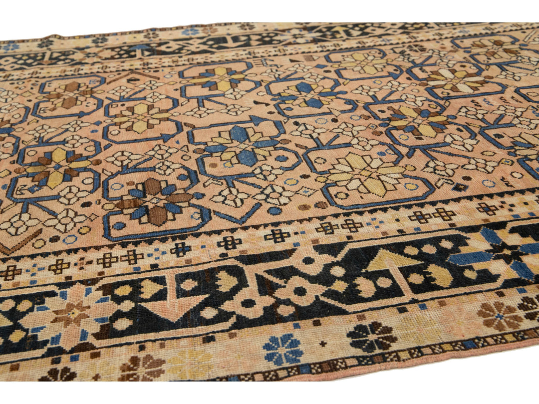 Antique Karabagh Wool Rug 5 X 13