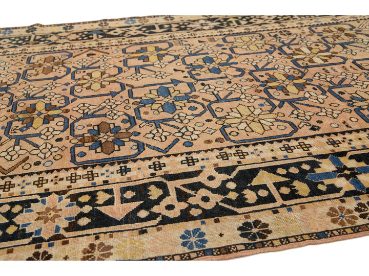 Antique Karabagh Wool Rug 5 X 13