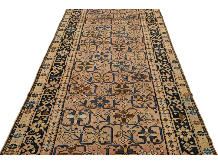 Antique Karabagh Wool Rug 5 X 13