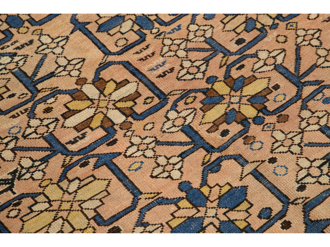 Antique Karabagh Wool Rug 5 X 13