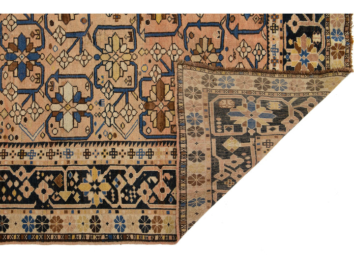 Antique Karabagh Wool Rug 5 X 13