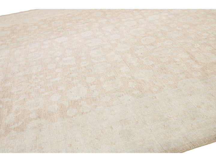 Modern Peshawar Wool Rug 12 X 14