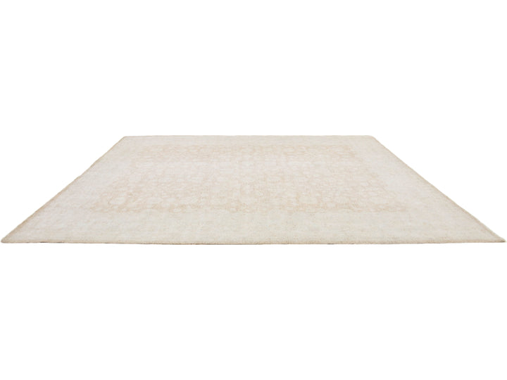 Modern Peshawar Wool Rug 12 X 14