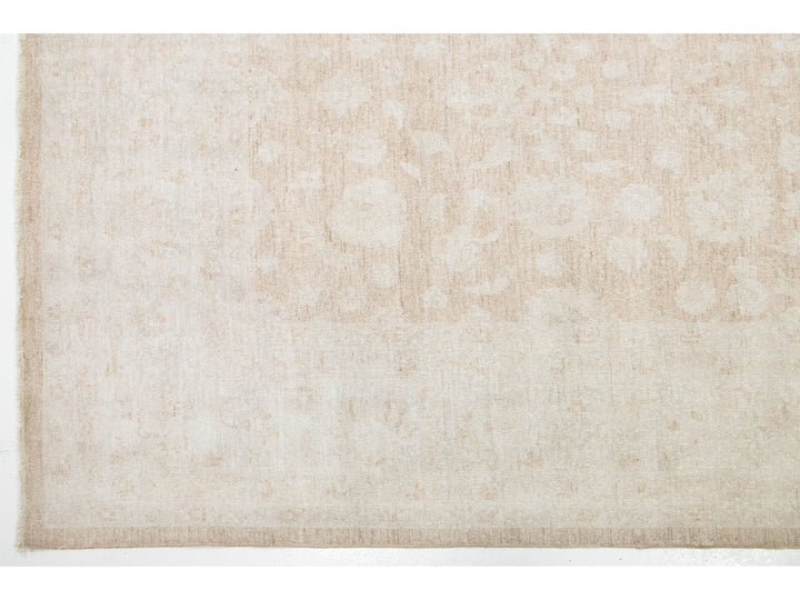 Modern Peshawar Wool Rug 12 X 14