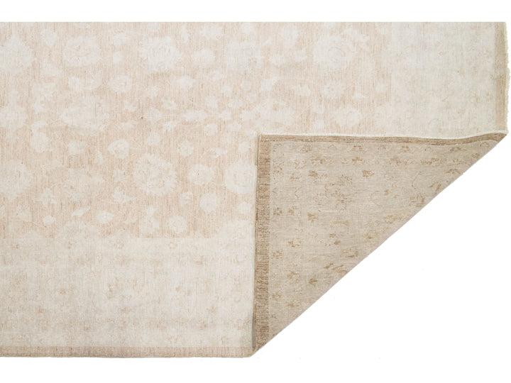 Modern Peshawar Wool Rug 12 X 14