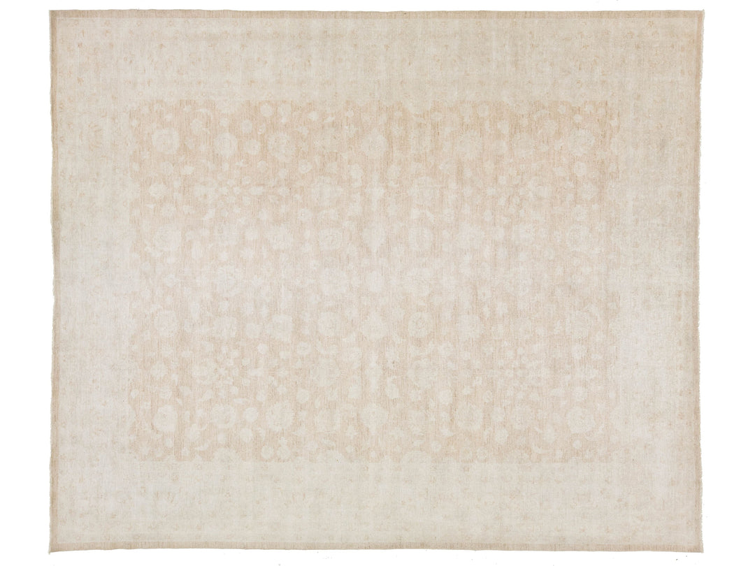 Modern Peshawar Wool Rug 12 X 14