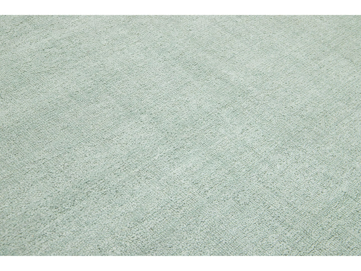 Modern Textured Wool Rug 9 X 12