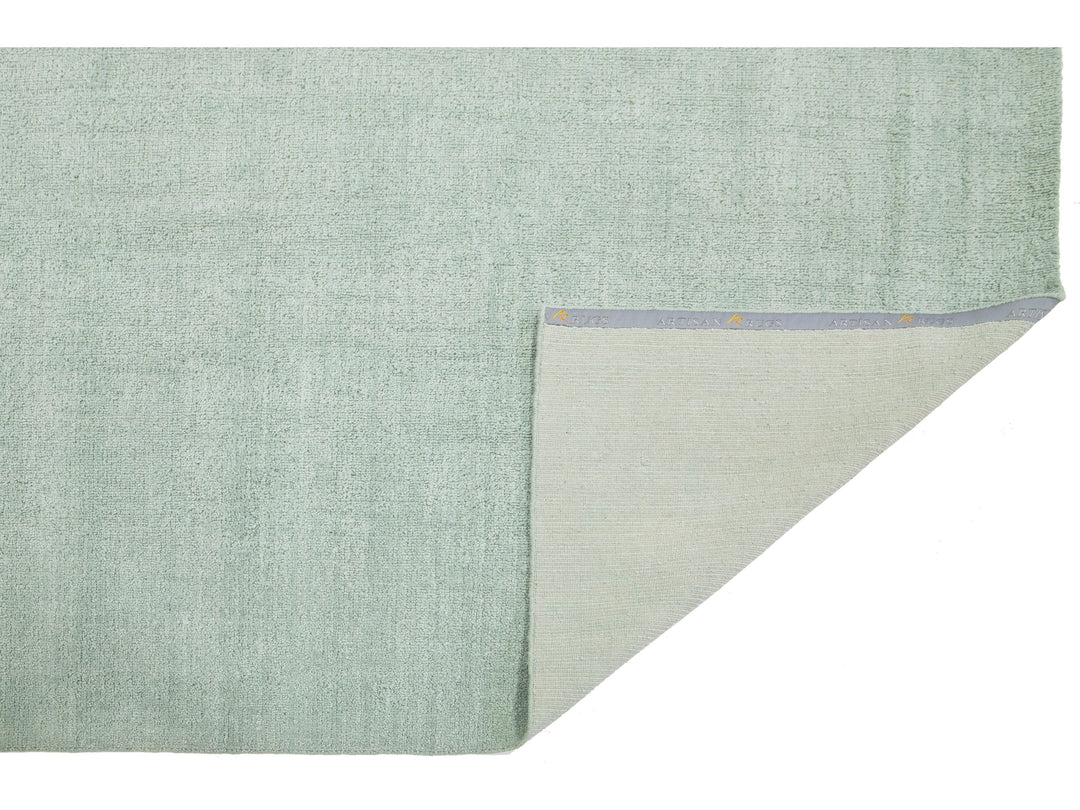 Modern Textured Wool Rug 9 X 12