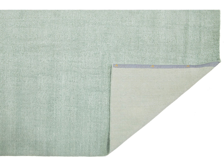 Modern Textured Wool Rug 9 X 12