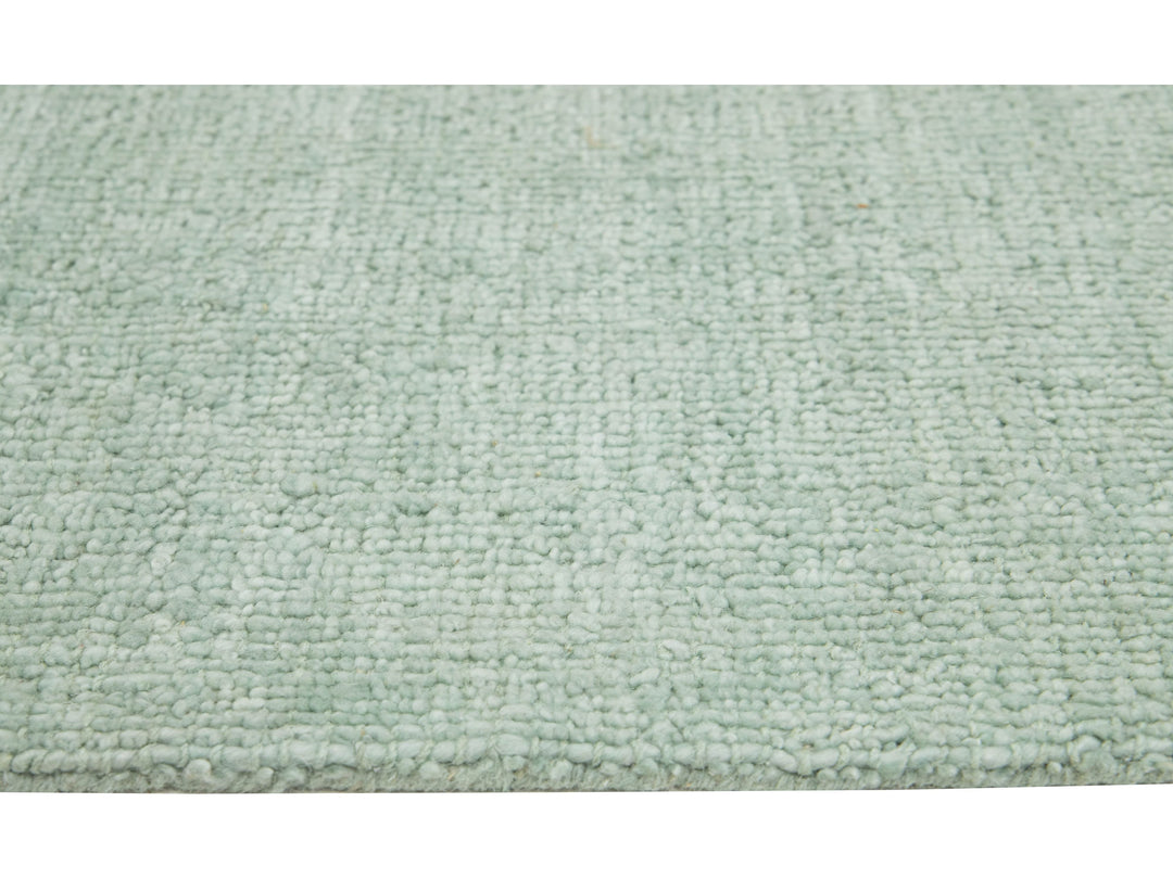 Modern Textured Wool Rug 10 X 14