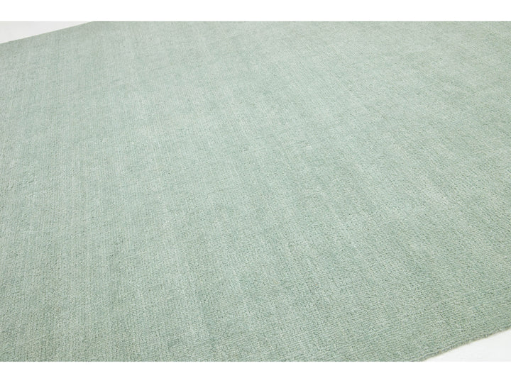 Modern Textured Wool Rug 10 X 14