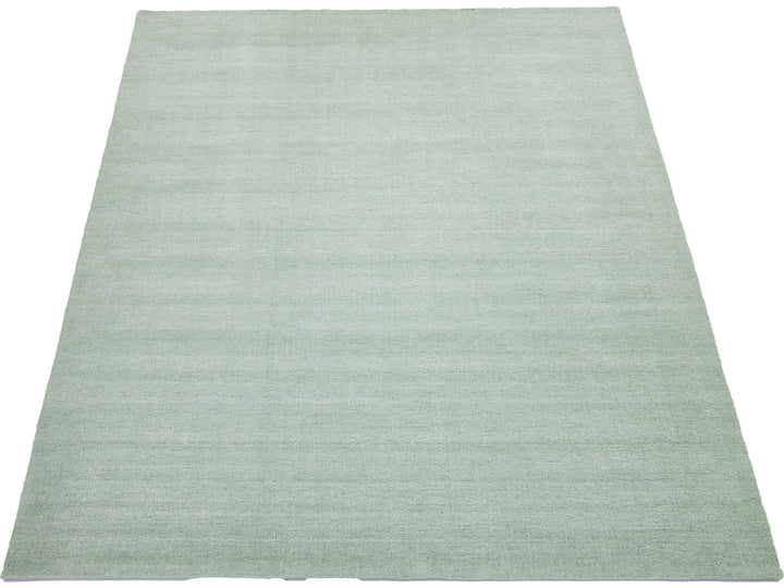 Modern Textured Wool Rug 10 X 14