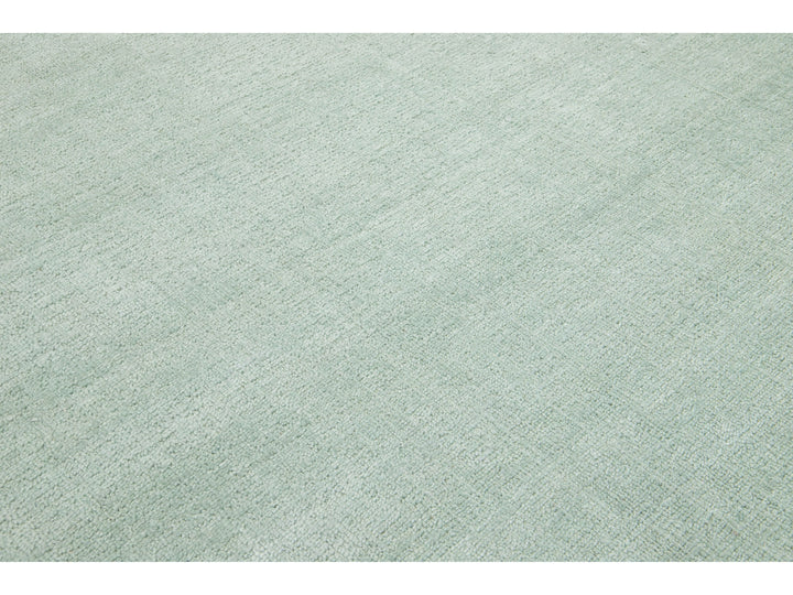 Modern Textured Wool Rug 10 X 14