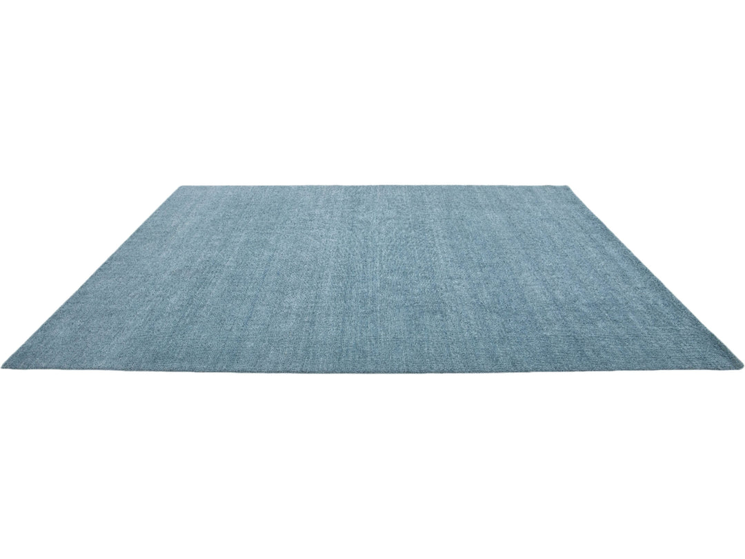 Contemporary Textured Wool Rug 9 X 12