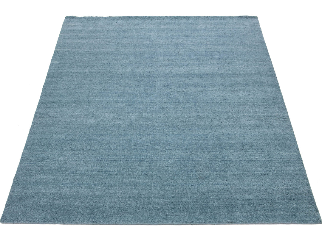 Contemporary Textured Wool Rug 9 X 12